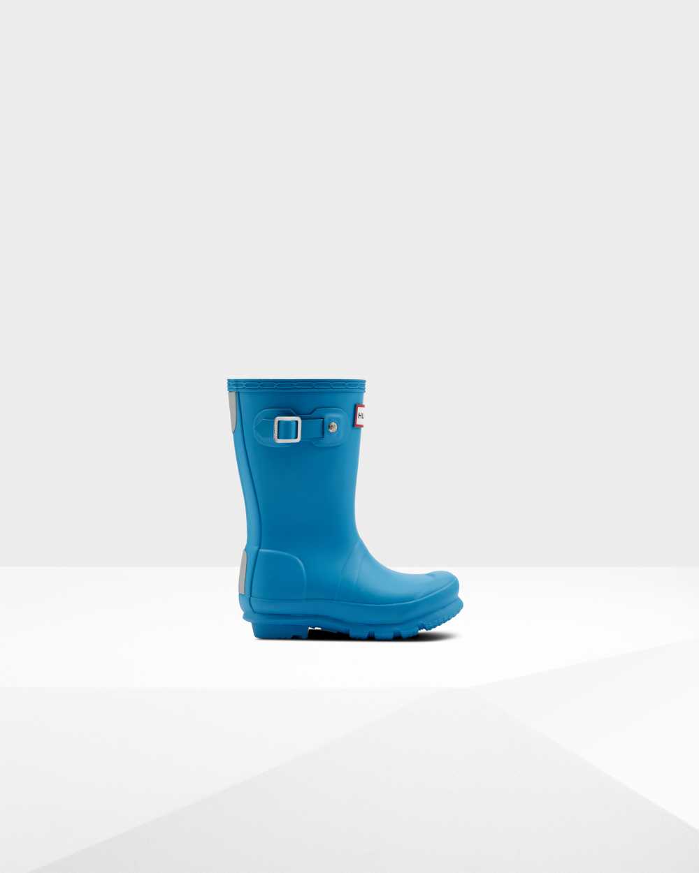 Hunter Kids Original Little Short Wellington Boots Blue,GSEL24580